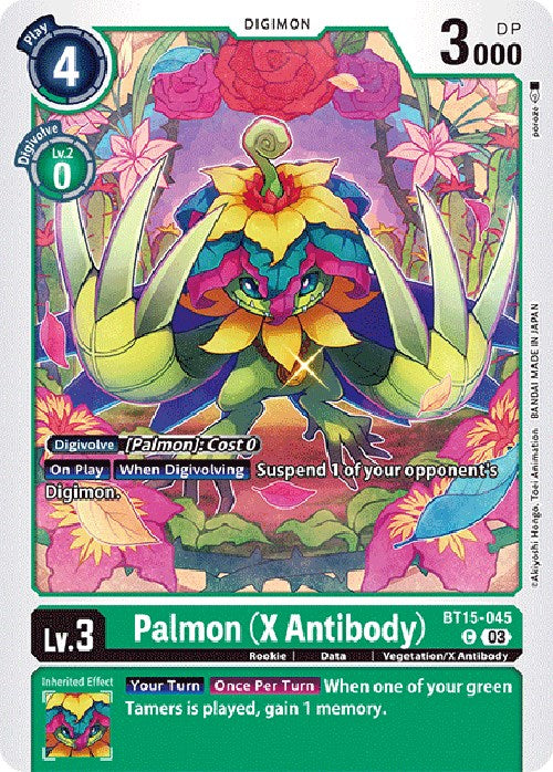 Palmon (X Antibody) [BT15-045] [Exceed Apocalypse] | The Time Vault CA