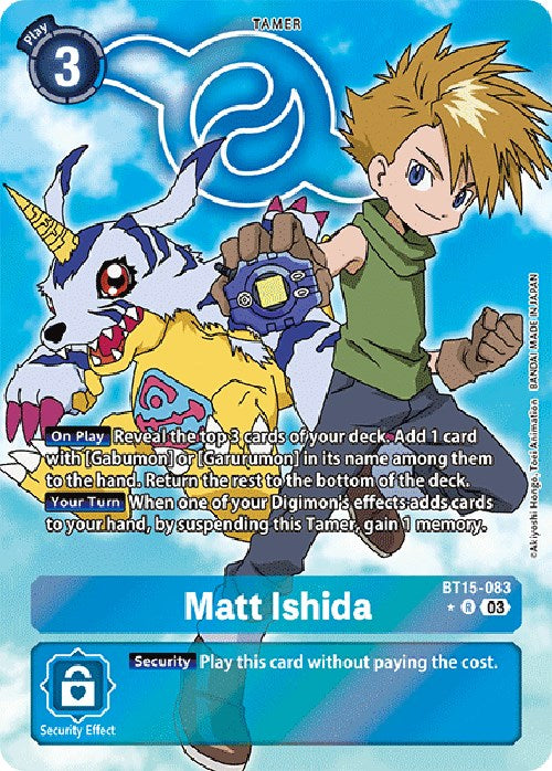 Matt Ishida [BT15-083] (Alternate Art) [Exceed Apocalypse] | The Time Vault CA