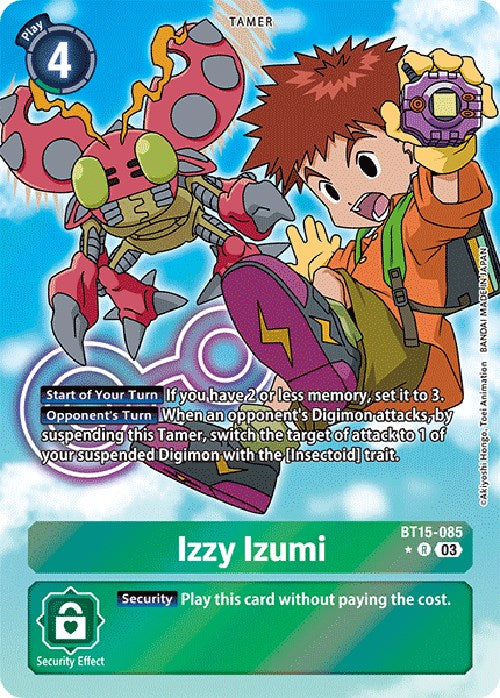 Izzy Izumi [BT15-085] (Alternate Art) [Exceed Apocalypse] | The Time Vault CA