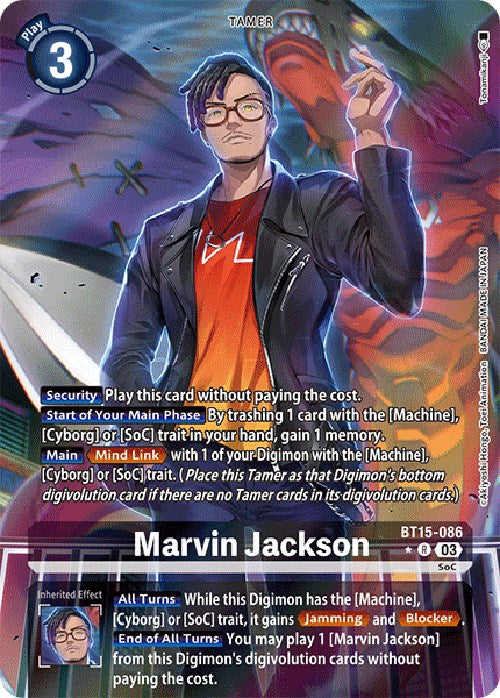 Marvin Jackson [BT15-086] (Alternate Art) [Exceed Apocalypse] | The Time Vault CA