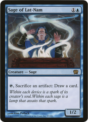 Sage of Lat-Nam (Oversized) [Eighth Edition Box Topper] | The Time Vault CA