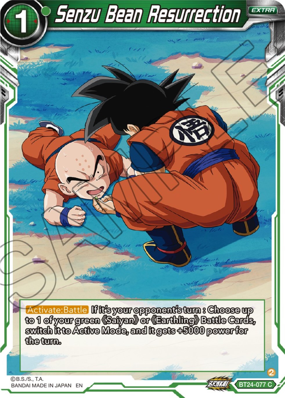 Senzu Bean Resurrection (BT24-077) [Beyond Generations] | The Time Vault CA