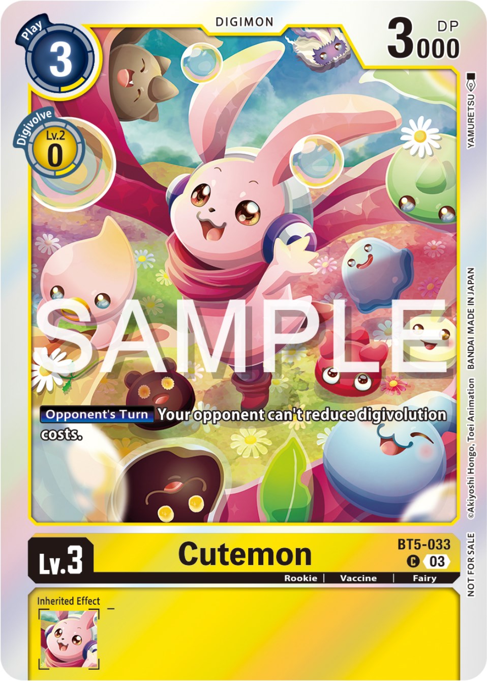 Cutemon [BT5-033] (Winner Pack -Exceed Apocalypse-) [Battle of Omni Promos] | The Time Vault CA