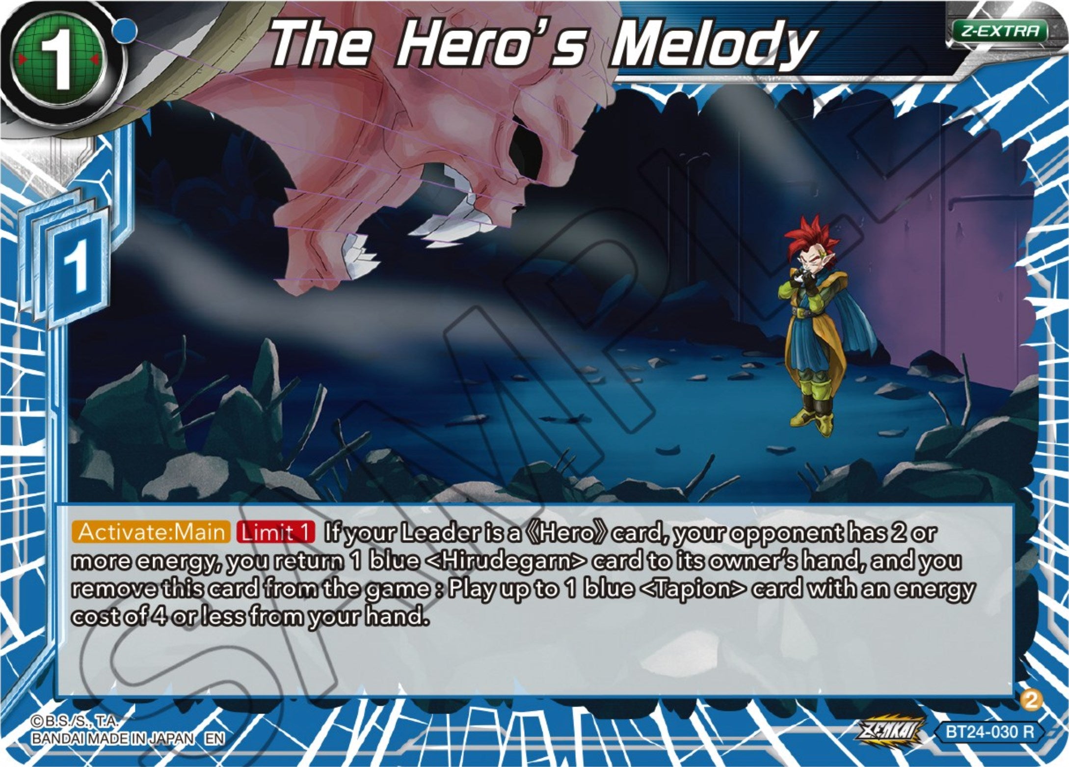 The Hero's Melody (BT24-030) [Beyond Generations] | The Time Vault CA