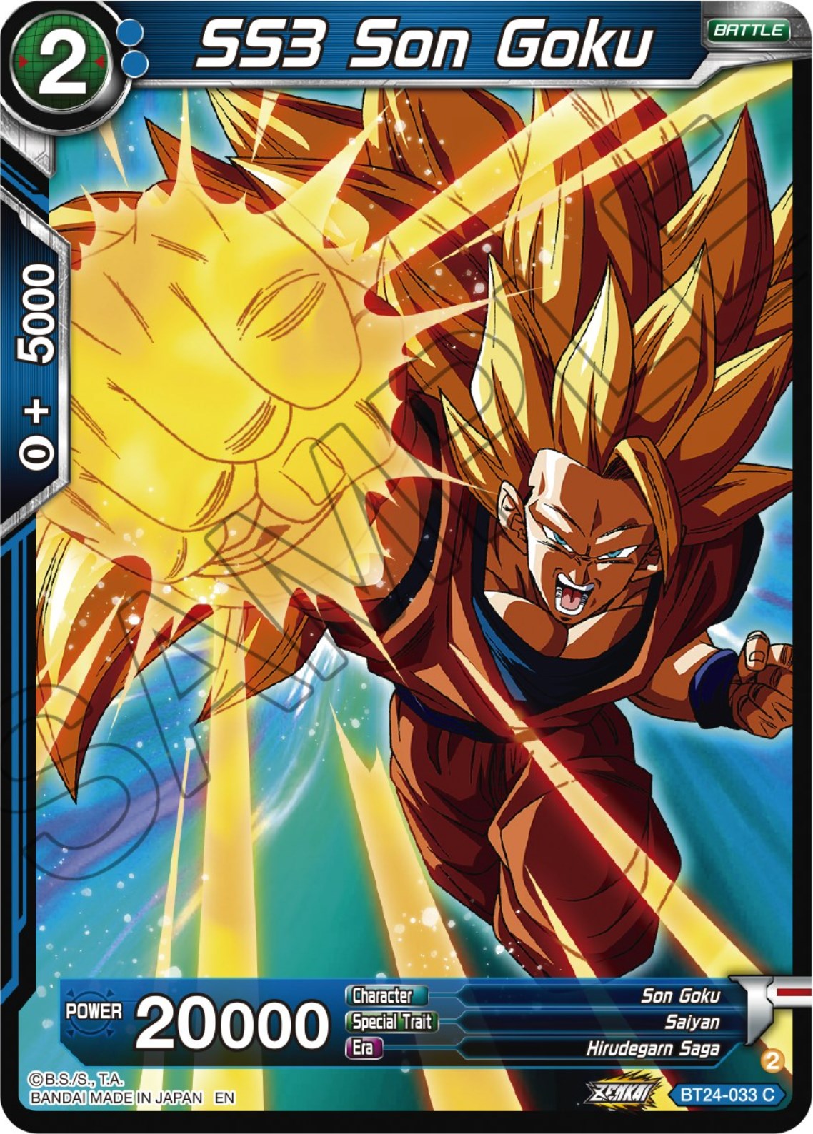 SS3 Son Goku (BT24-033) [Beyond Generations] | The Time Vault CA