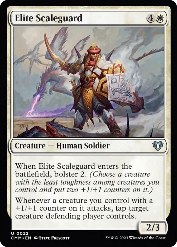 Elite Scaleguard [Commander Masters] | The Time Vault CA