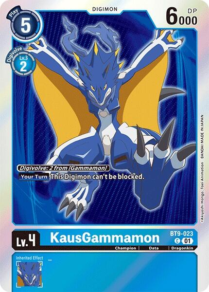 KausGammamon [BT9-023] (Double Pack Set 02) [X Record] | The Time Vault CA