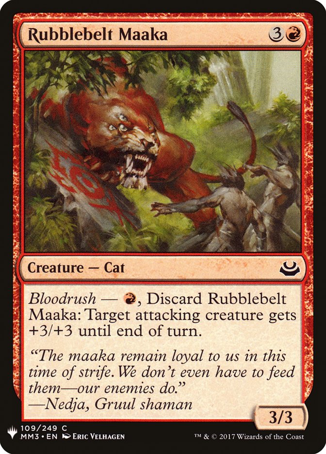 Rubblebelt Maaka [Mystery Booster] | The Time Vault CA