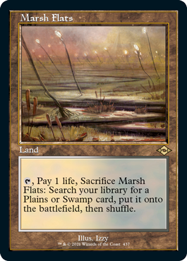 Marsh Flats (Retro Foil Etched) [Modern Horizons 2] | The Time Vault CA