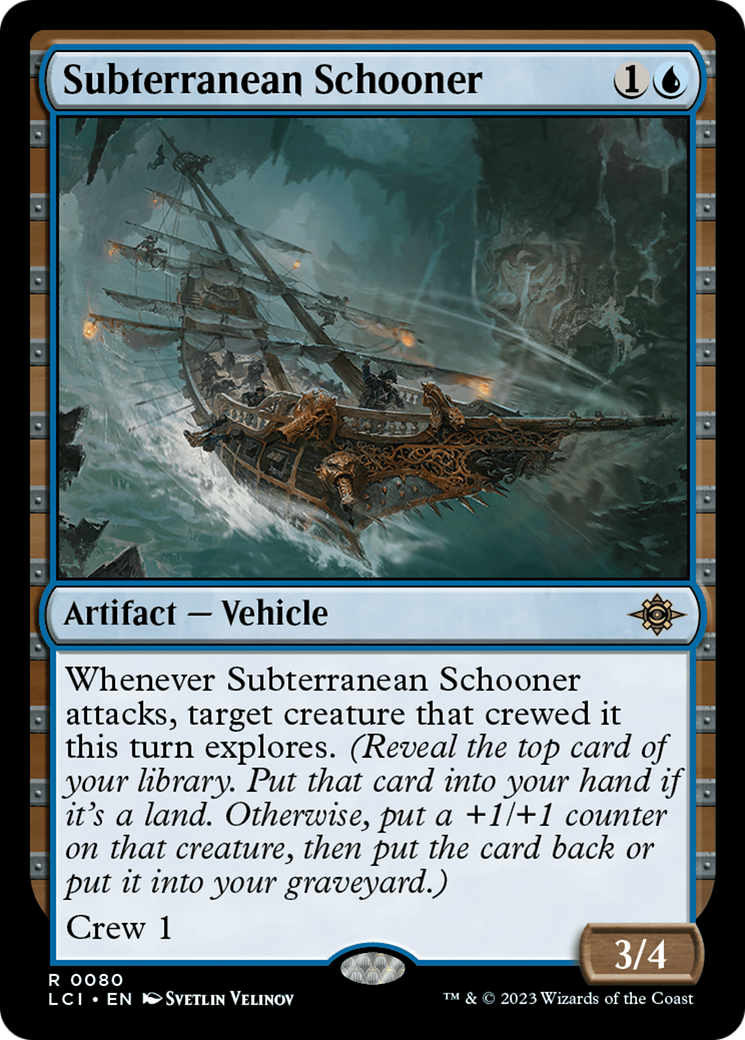 Subterranean Schooner [The Lost Caverns of Ixalan] | The Time Vault CA