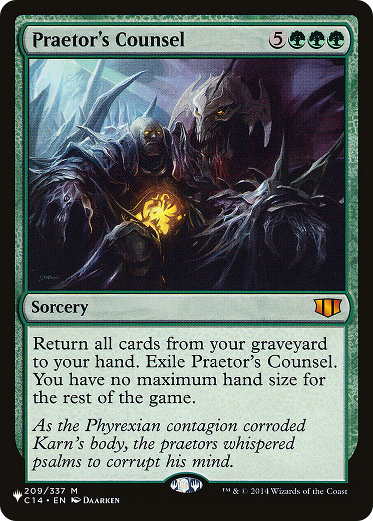 Praetor's Counsel [The List] | The Time Vault CA