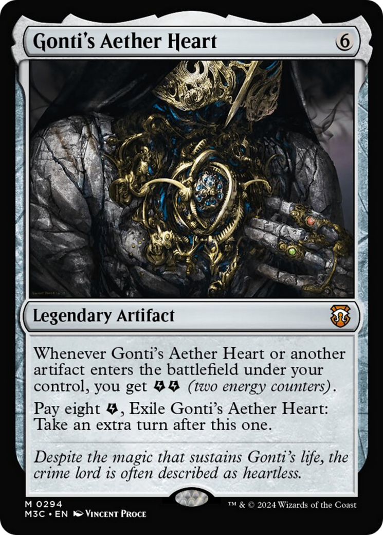 Gonti's Aether Heart [Modern Horizons 3 Commander] | The Time Vault CA