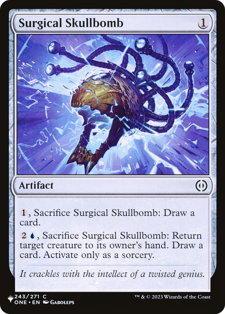 Surgical Skullbomb [The List Reprints] | The Time Vault CA