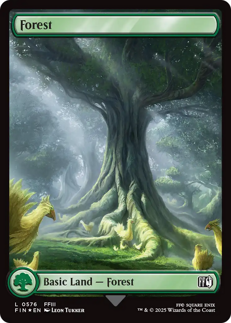 Forest (0576) (Surge Foil) [FINAL FANTASY] | The Time Vault CA