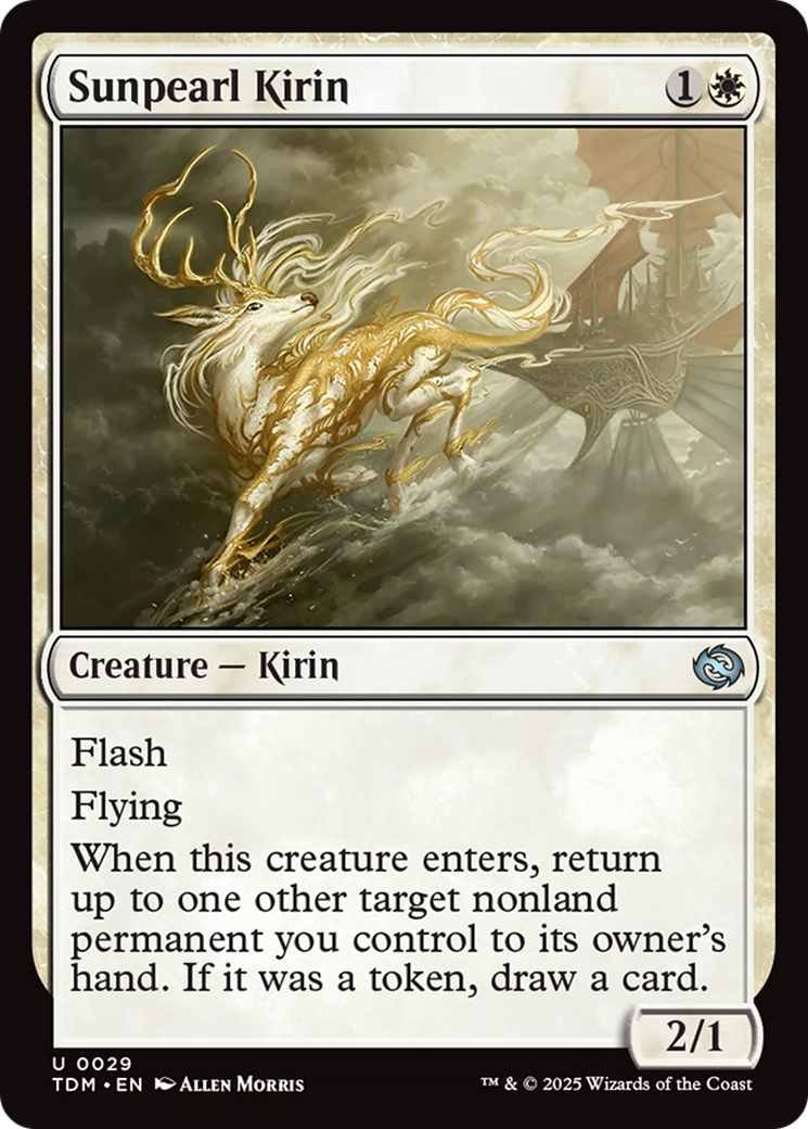 Sunpearl Kirin [Tarkir: Dragonstorm] | The Time Vault CA