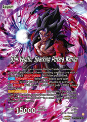 SS4 Son Goku & SS4 Vegeta // SS4 Vegito, Sparking Potara Warrior (SLR) (BT24-112) [Beyond Generations] | The Time Vault CA