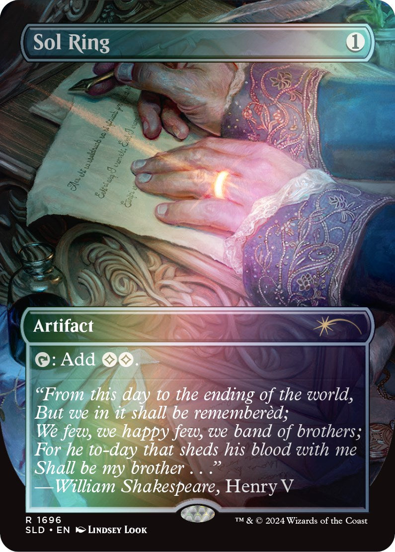 Sol Ring (1696) (Rainbow Foil) [Secret Lair: Sheldon's Spellbook] | The Time Vault CA