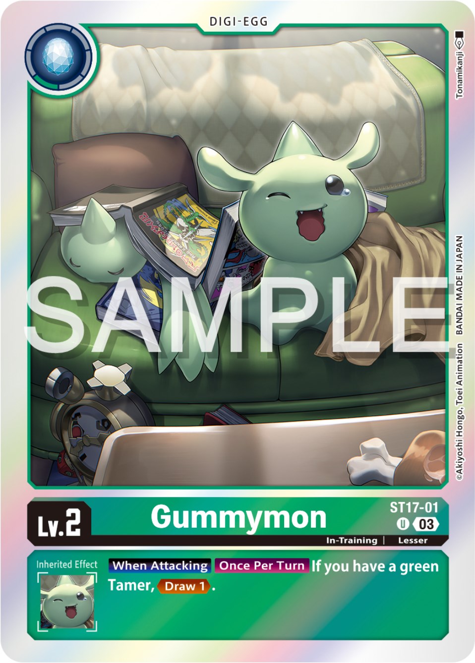 Gummymon [ST17-01] [Starter Deck: Double Typhoon Advanced Deck Set] | The Time Vault CA