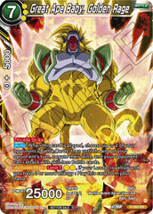 Great Ape Baby, Golden Rage (Zenkai Series Tournament Pack Vol.7) (P-583) [Tournament Promotion Cards] | The Time Vault CA