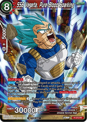 SSB Vegeta, Pure-Blood Sparking (Zenkai Series Tournament Pack Vol.7) (P-575) [Tournament Promotion Cards] | The Time Vault CA