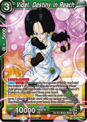 Videl, Destiny in Reach (Zenkai Series Tournament Pack Vol.7) (P-580) [Tournament Promotion Cards] | The Time Vault CA