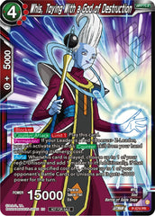 Whis, Toying With a God of Destruction (Zenkai Series Tournament Pack Vol.7) (P-574) [Tournament Promotion Cards] | The Time Vault CA