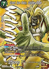 Great Ape Baby, Golden Rage (Zenkai Series Tournament Pack Vol.7) (Winner) (P-583) [Tournament Promotion Cards] | The Time Vault CA