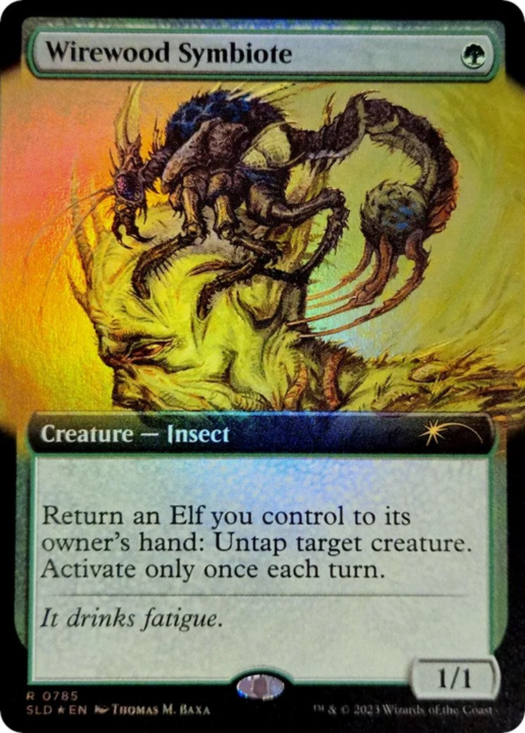 Wirewood Symbiote (Extended Art) [Secret Lair Drop Series] | The Time Vault CA