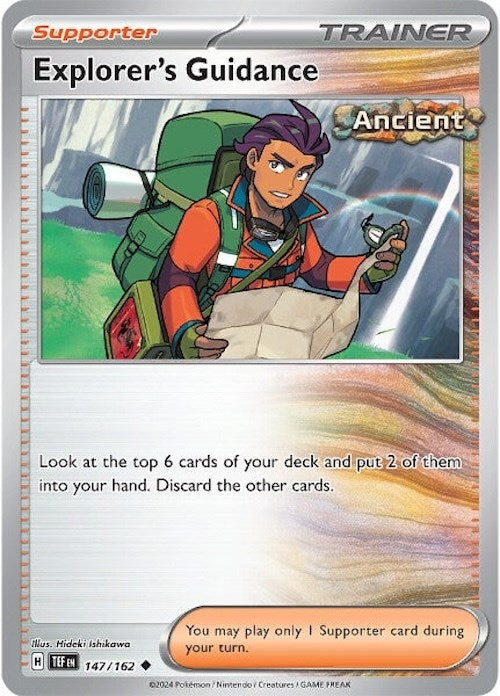 Explorer's Guidance (147/162) [Scarlet & Violet: Temporal Forces] | The Time Vault CA