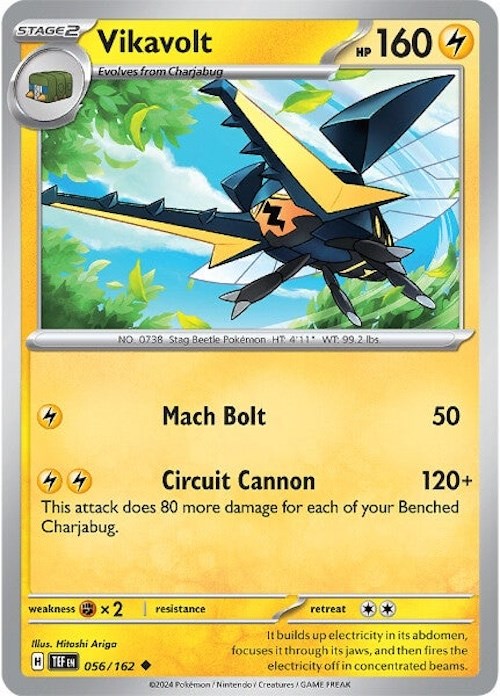 Vikavolt (056/162) [Scarlet & Violet: Temporal Forces] | The Time Vault CA