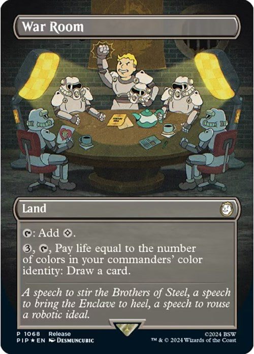 War Room (Borderless) [Fallout Promos] | The Time Vault CA