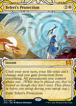 Teferi's Protection (Foil Etched) [Strixhaven: Mystical Archive] | The Time Vault CA