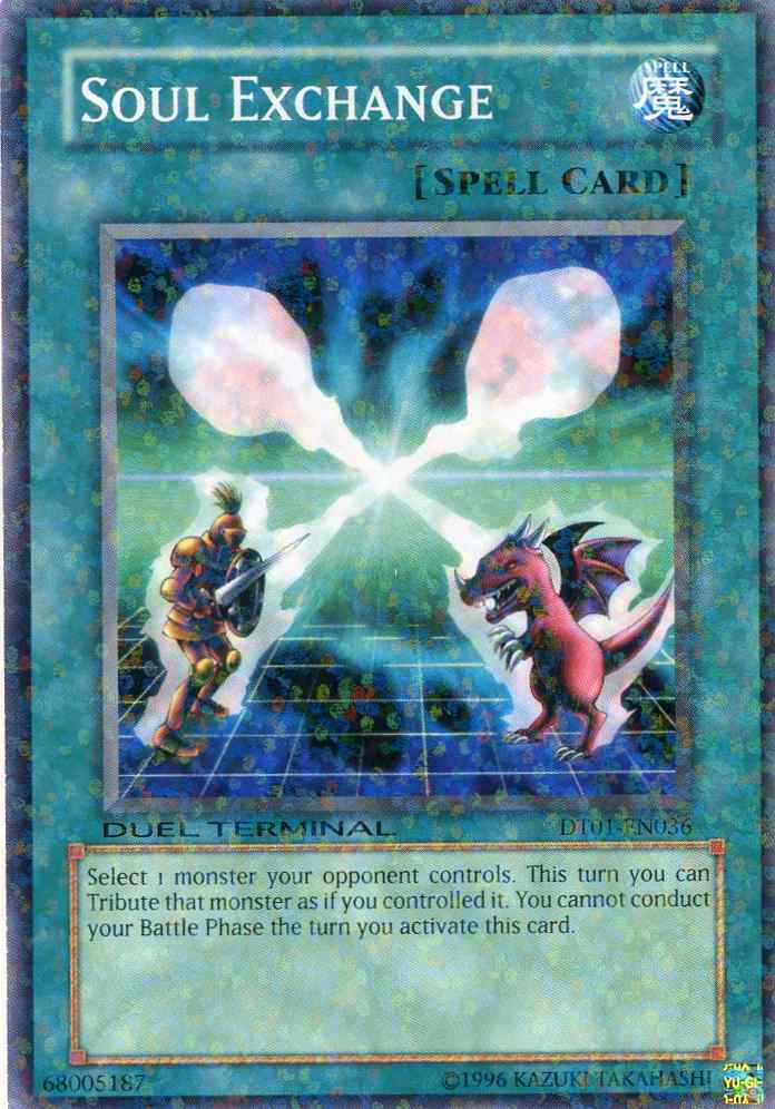 Soul Exchange [DT01-EN036] Common | The Time Vault CA