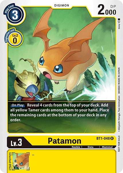 Patamon [BT1-048] (Official Tournament Pack Vol.3) [Release Special Booster Promos] | The Time Vault CA