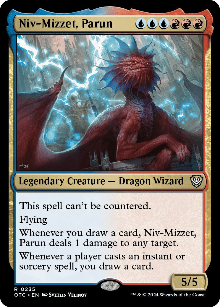 Niv-Mizzet, Parun [Outlaws of Thunder Junction Commander] | The Time Vault CA