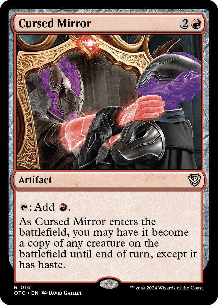 Cursed Mirror [Outlaws of Thunder Junction Commander] | The Time Vault CA