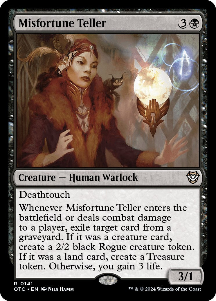 Misfortune Teller [Outlaws of Thunder Junction Commander] | The Time Vault CA