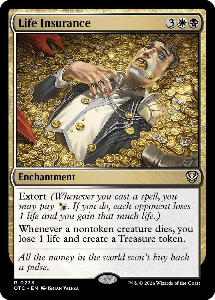 Life Insurance [Outlaws of Thunder Junction Commander] | The Time Vault CA