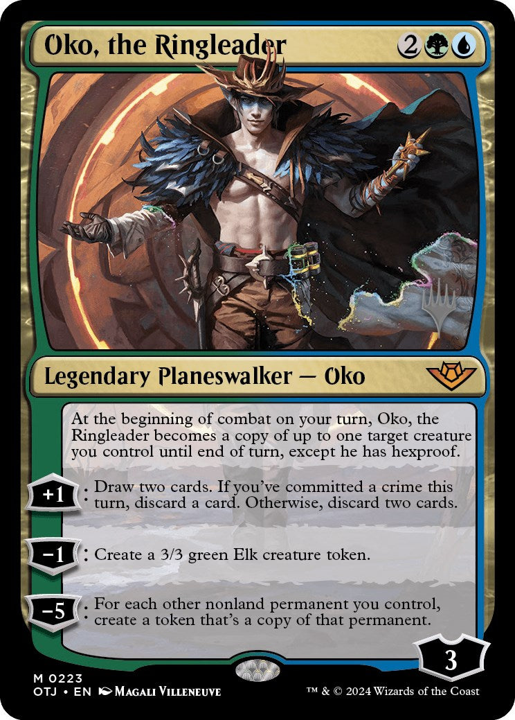 Oko, the Ringleader (Promo Pack) [Outlaws of Thunder Junction Promos] | The Time Vault CA