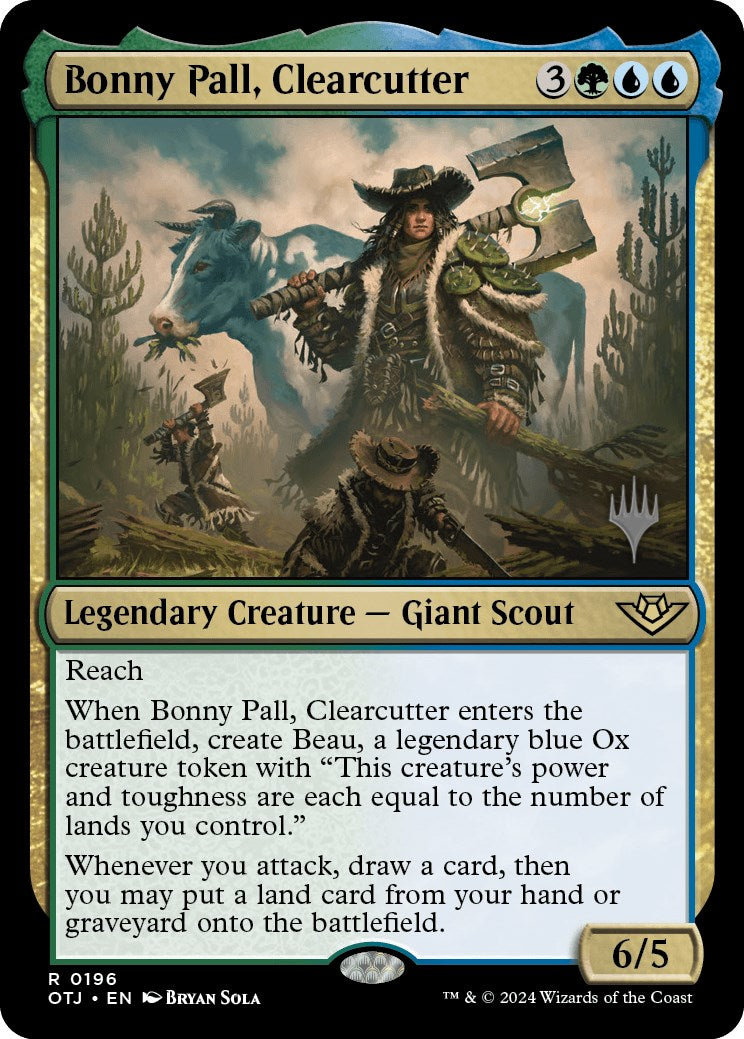 Bonny Pall, Clearcutter (Promo Pack) [Outlaws of Thunder Junction Promos] | The Time Vault CA