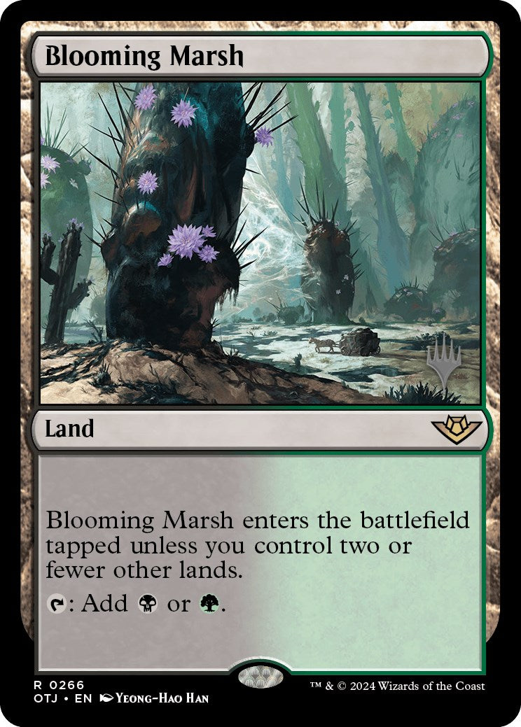 Blooming Marsh (Promo Pack) [Outlaws of Thunder Junction Promos] | The Time Vault CA