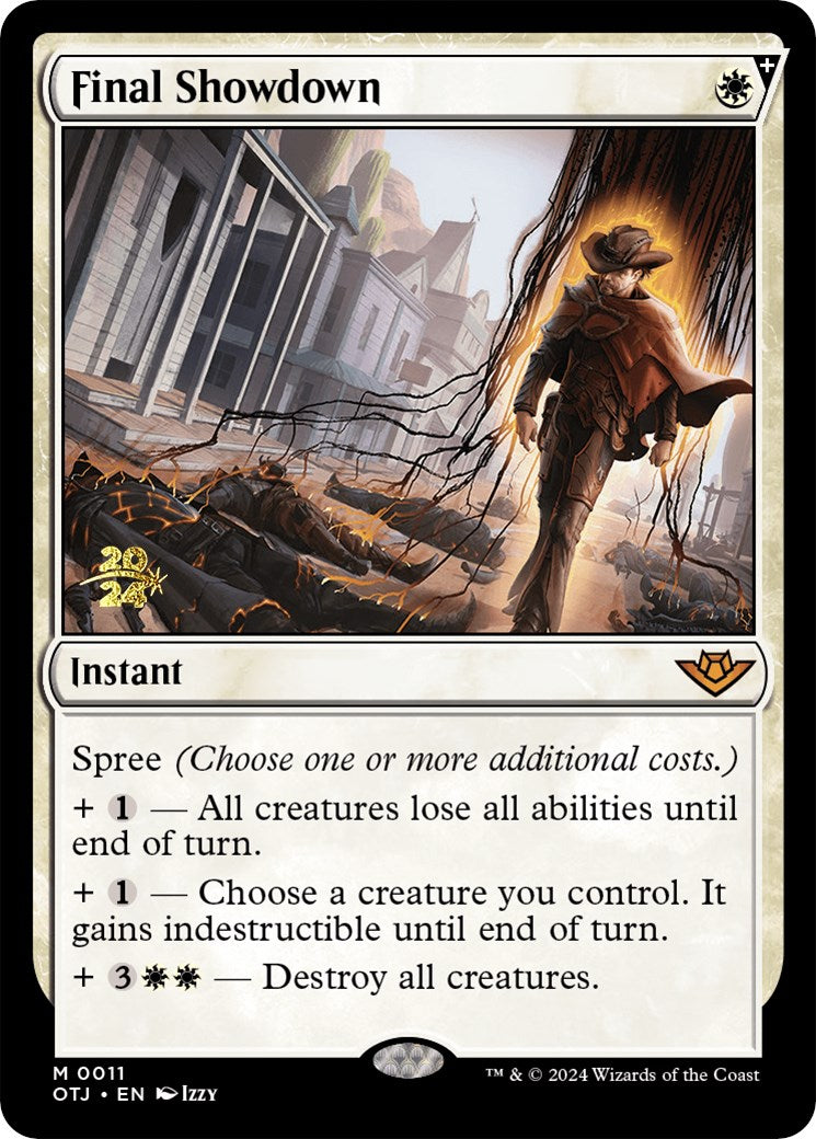 Final Showdown [Outlaws of Thunder Junction Prerelease Promos] | The Time Vault CA