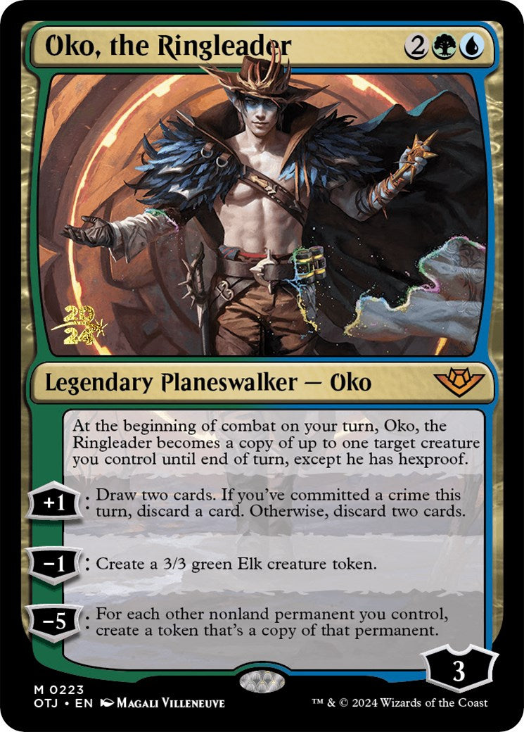 Oko, the Ringleader [Outlaws of Thunder Junction Prerelease Promos] | The Time Vault CA