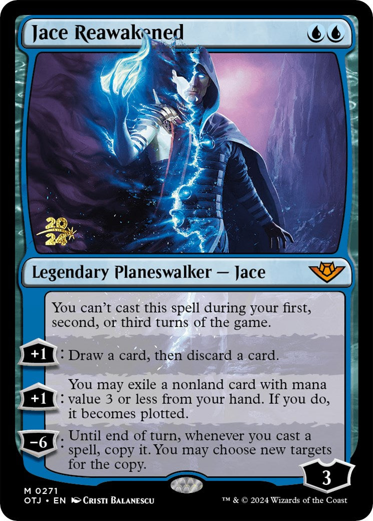 Jace Reawakened [Outlaws of Thunder Junction Prerelease Promos] | The Time Vault CA