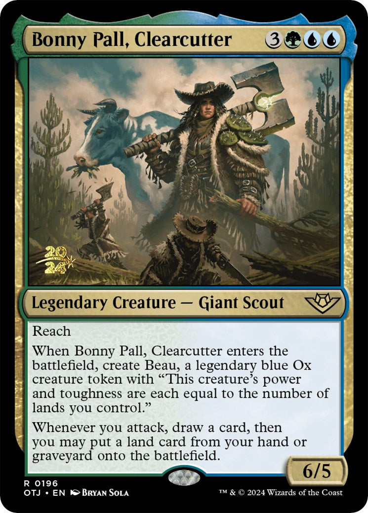 Bonny Pall, Clearcutter [Outlaws of Thunder Junction Prerelease Promos] | The Time Vault CA