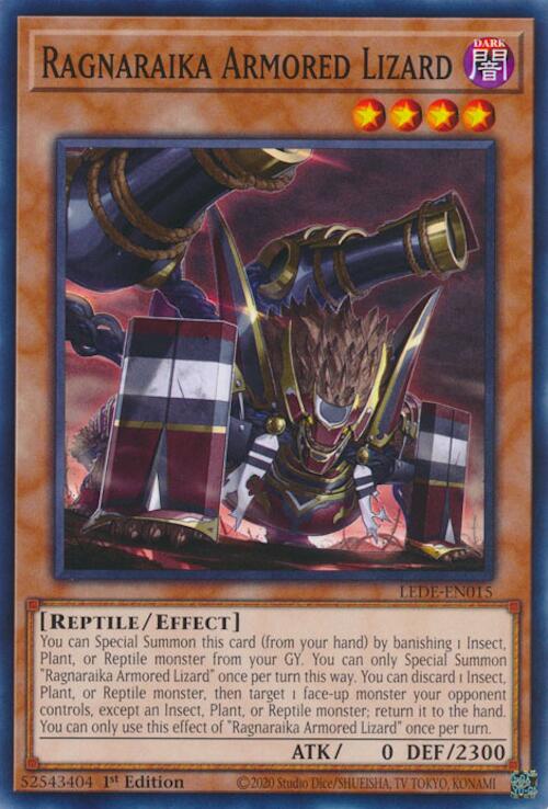 Ragnaraika Armored Lizard [LEDE-EN015] Common | The Time Vault CA