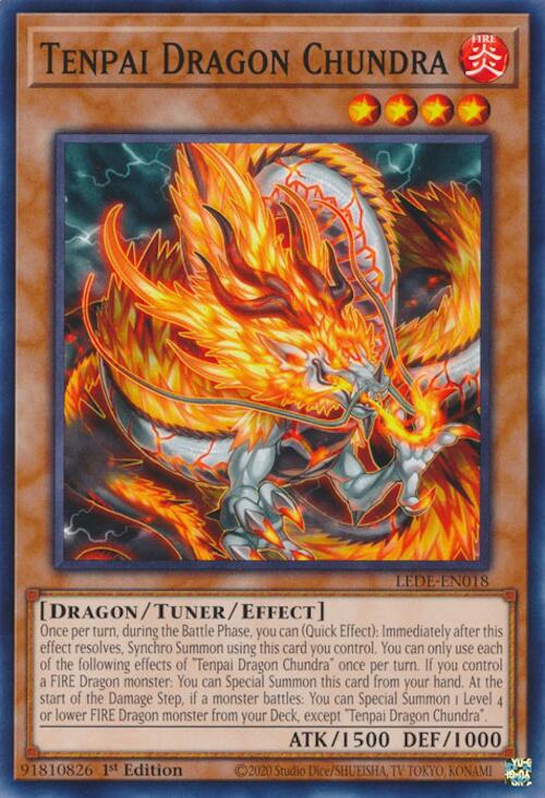 Tenpai Dragon Chundra [LEDE-EN018] Common | The Time Vault CA