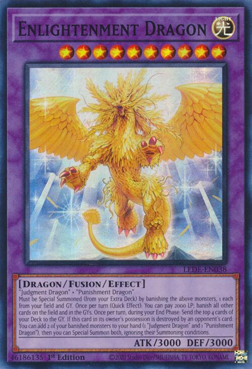 Enlightenment Dragon [LEDE-EN038] Super Rare | The Time Vault CA