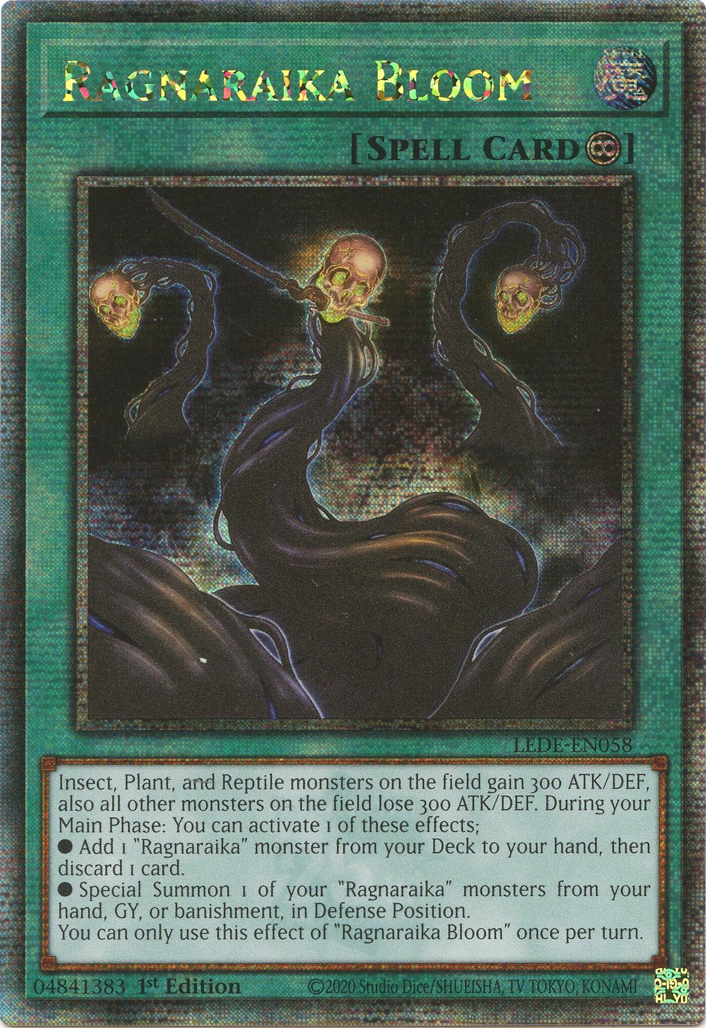 Ragnaraika Bloom (Quarter Century Secret Rare) [LEDE-EN058] Quarter Century Secret Rare | The Time Vault CA