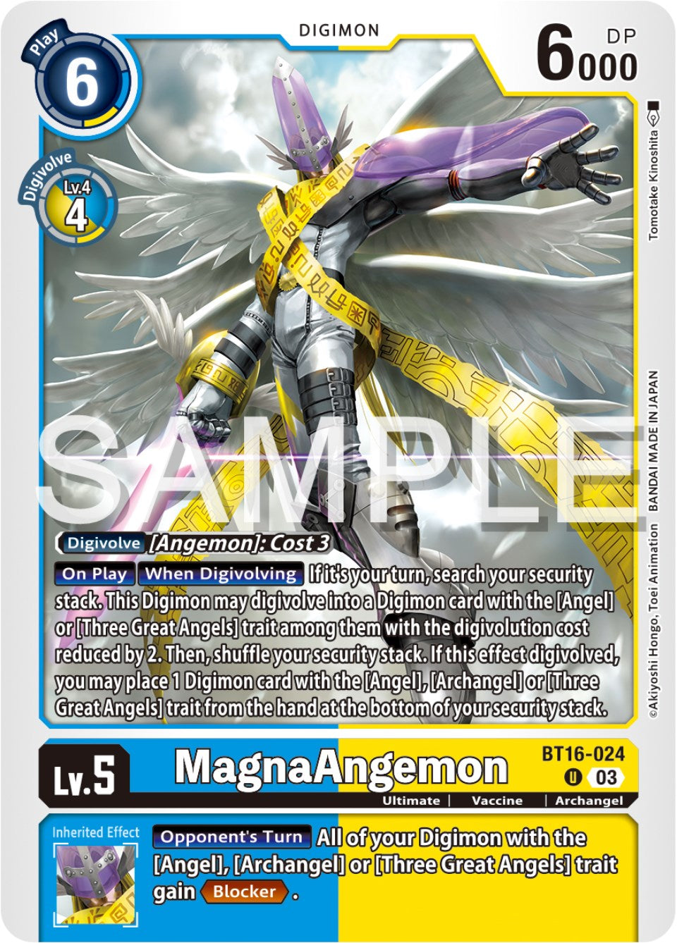 MagnaAngemon [BT16-024] [Beginning Observer] | The Time Vault CA